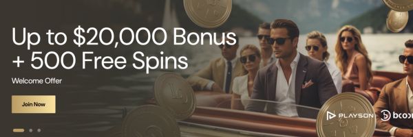 Lucky Ones Casino welcome bonus banner for Australian players